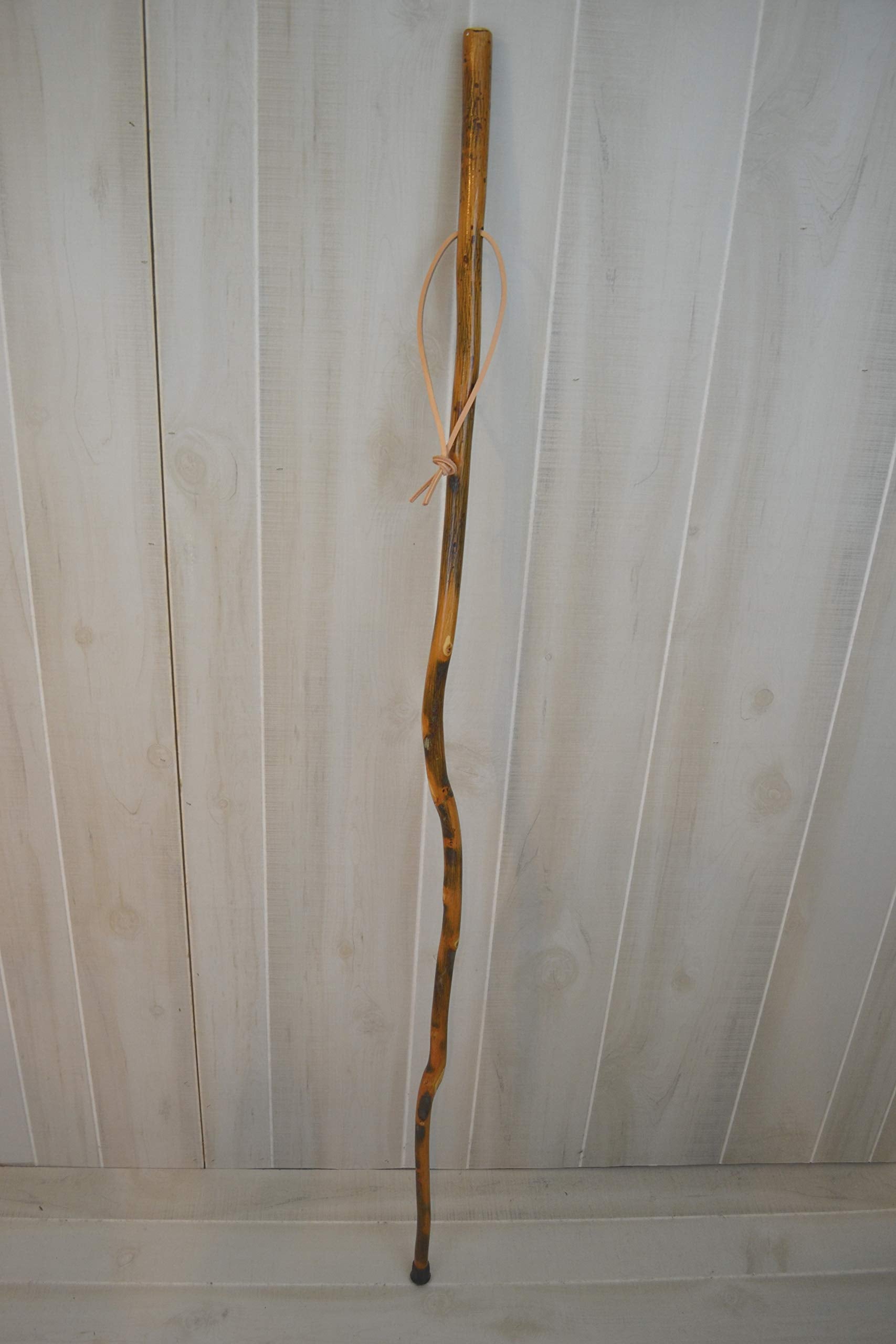 CreationCarvings custom height walking stick tailored to your reach
