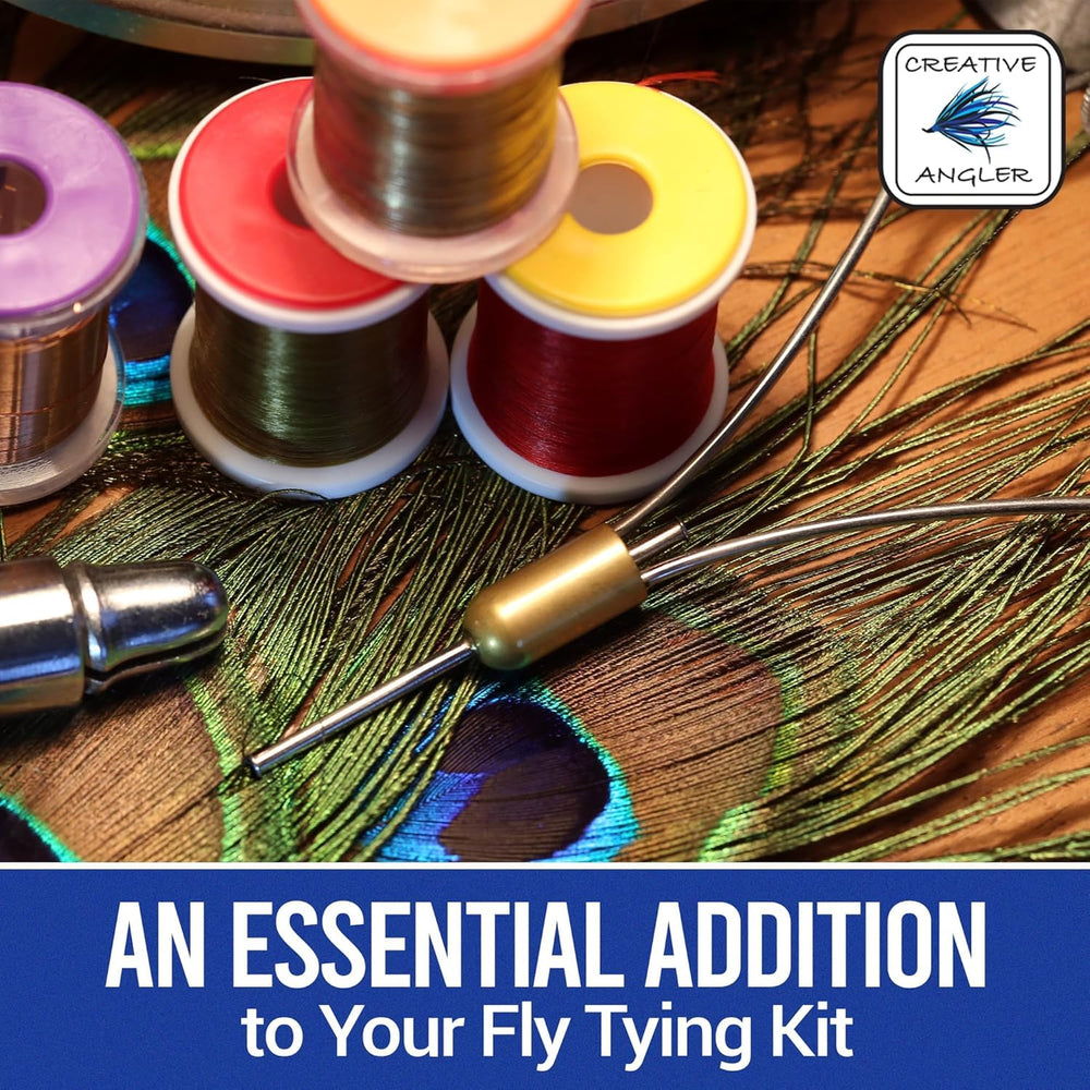 Creative Angler Bobbin Holder secures spools for smooth material feeding