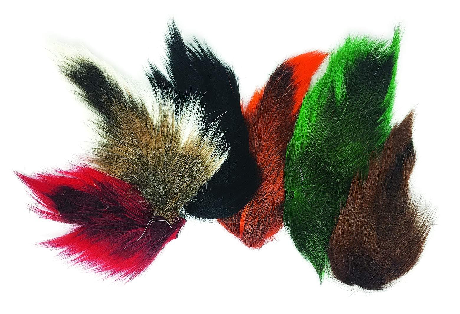 Creative Angler Bucktail Large green full bucktail, perfect for vibrant saltwater and muskie patterns