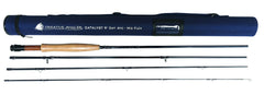 Creative Angler Catalyst rod 8ft6 4wt cork handle for versatile freshwater casting