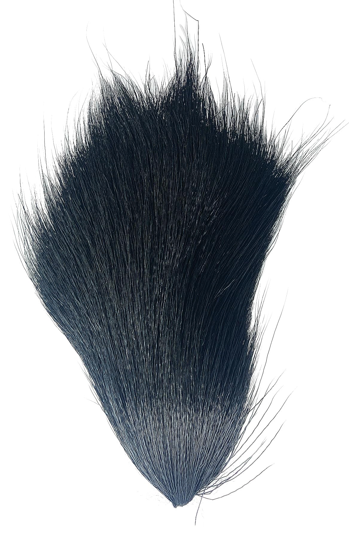 Creative Angler deer hair belly-dyed closeup showing vibrant colors for versatile fly tying.