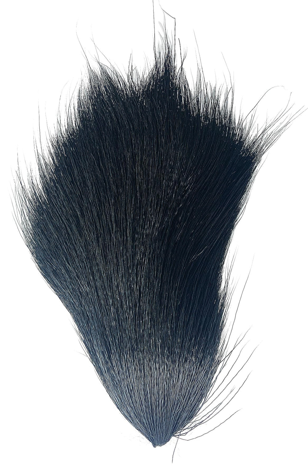 Creative Angler deer hair belly-dyed closeup showing vibrant colors for versatile fly tying.