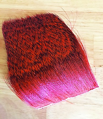 Creative Angler deer hair from the belly, ideal for durable natural fly lures.