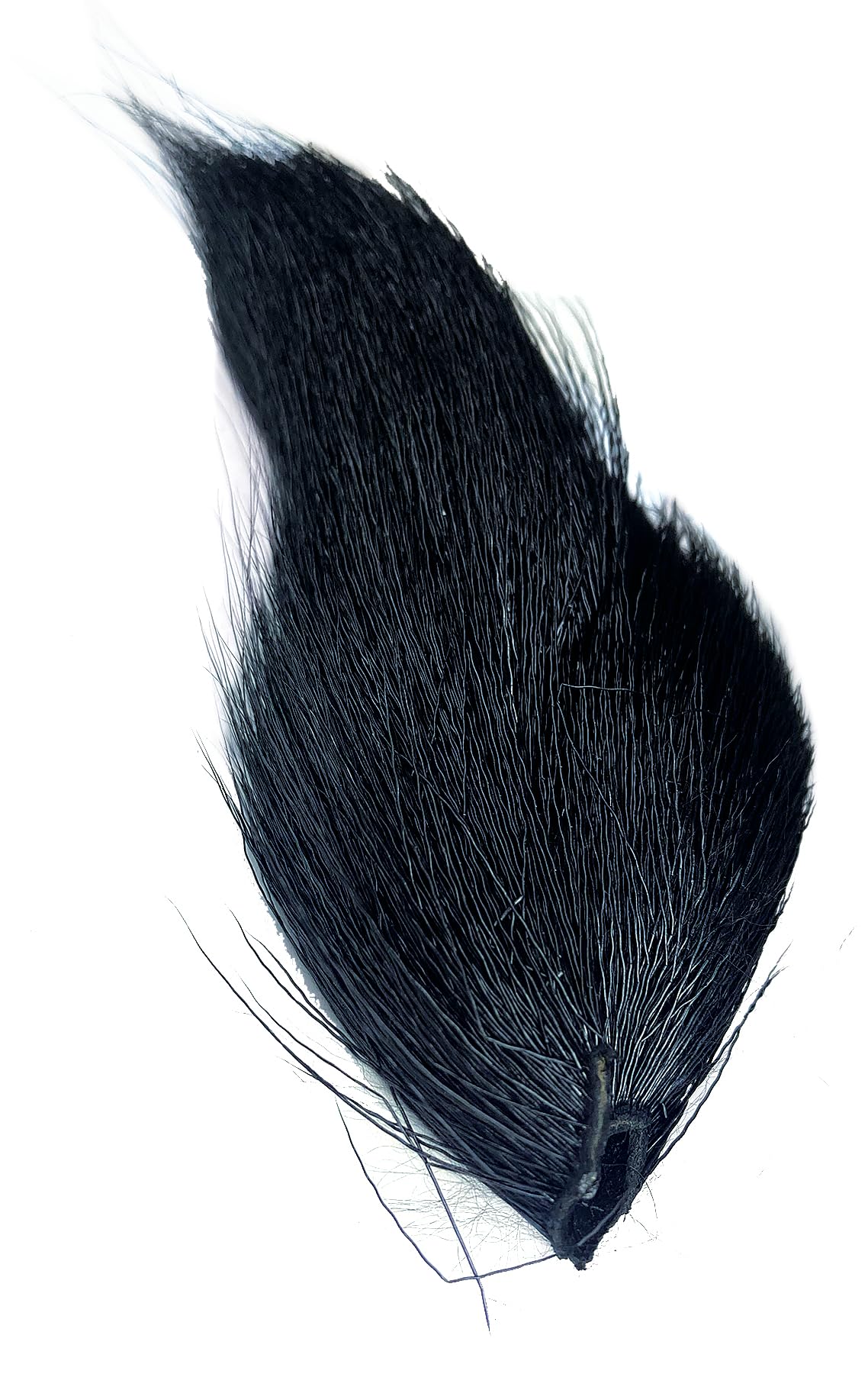 Creative Angler deer hair bleached color swatch demonstrating warm, subtle hues for seasonally themed patterns.