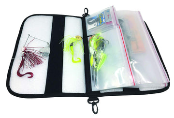 Creative Angler Finsport black wallet, durable and sleek