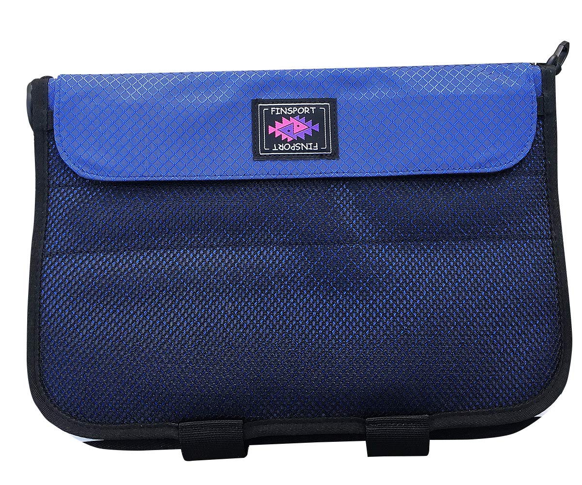 Creative Angler Finsport 12x7 Wallet compartments shows dedicated slots for flies and beads.