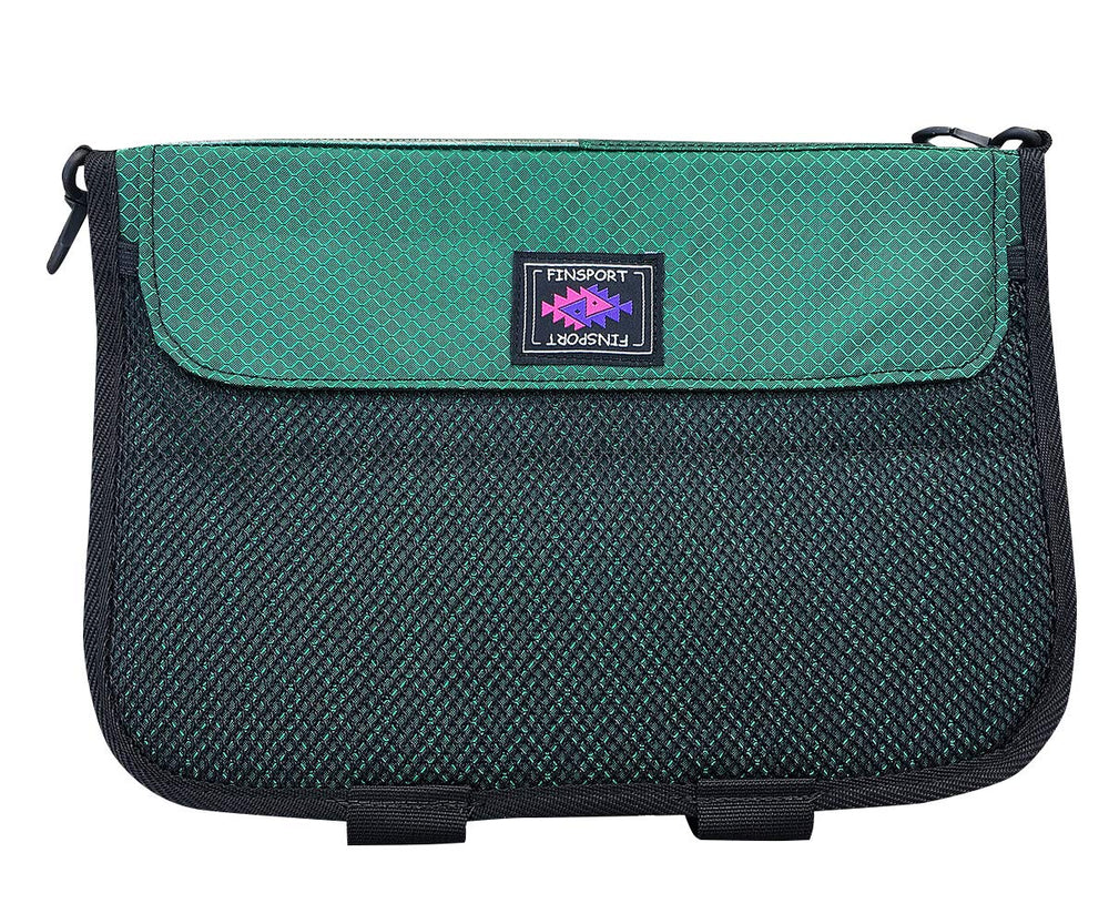 Creative Angler Finsport removable inserts keep contents secure when moving between spots.