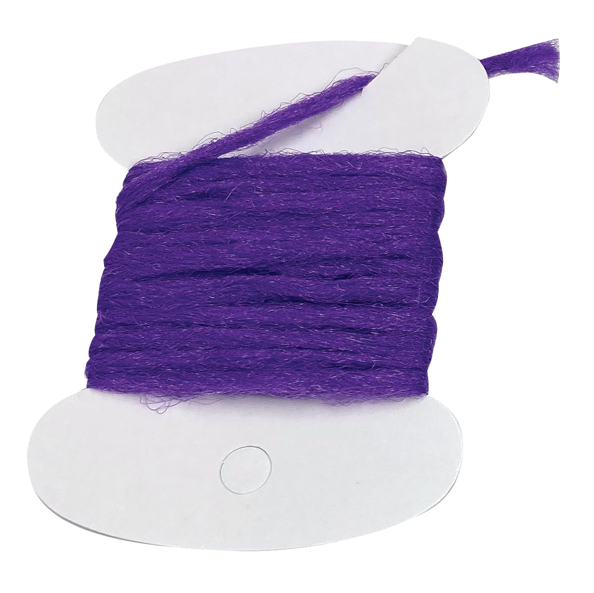 Creative Angler Float Poly Yarn purple fibers for buoyant dry flies and lasting buoyancy