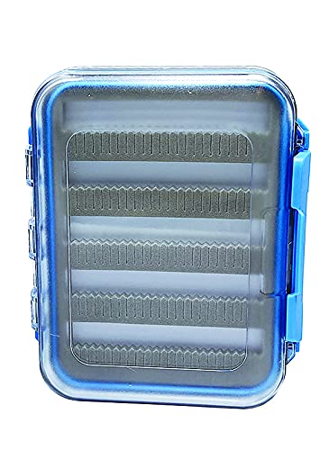 Creative Angler fly box with clear lid, visibility of flies for quick selection.