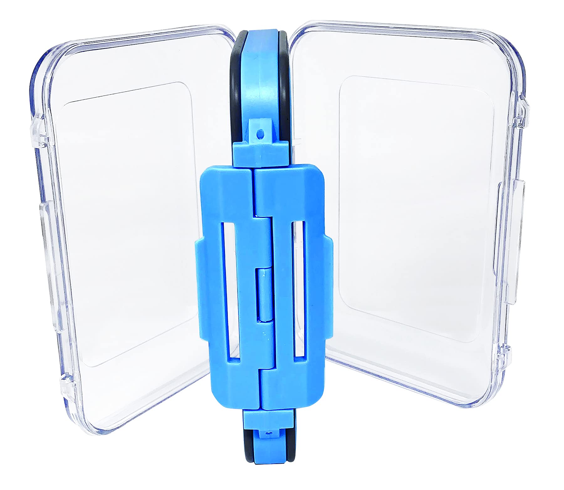 Creative Angler fly box with sturdy latch and hinge, durable outdoor storage for flies.