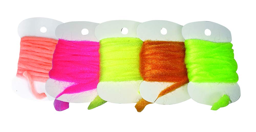 Creative Angler Glo Bug Yarn fly tying thread for bright, eye-catching lures that attract more bites