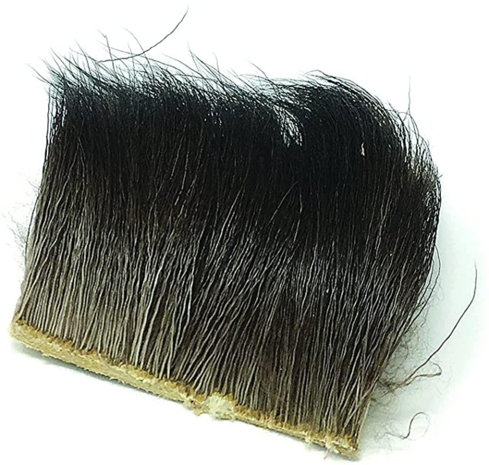 Creative Angler Moose Hair bundle close-up for precise fly tying ready tails