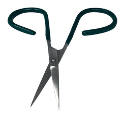 Creative Angler open end scissors for fly tying with rubber handle for precise control.