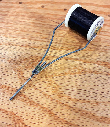 Creative Angler precision bobbin tension dial provides consistent thread tension during tying.