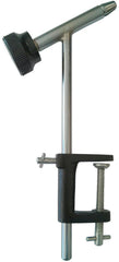 Creative Angler Wheel Vise close-up showing easy jaw adjustment for fly tying.