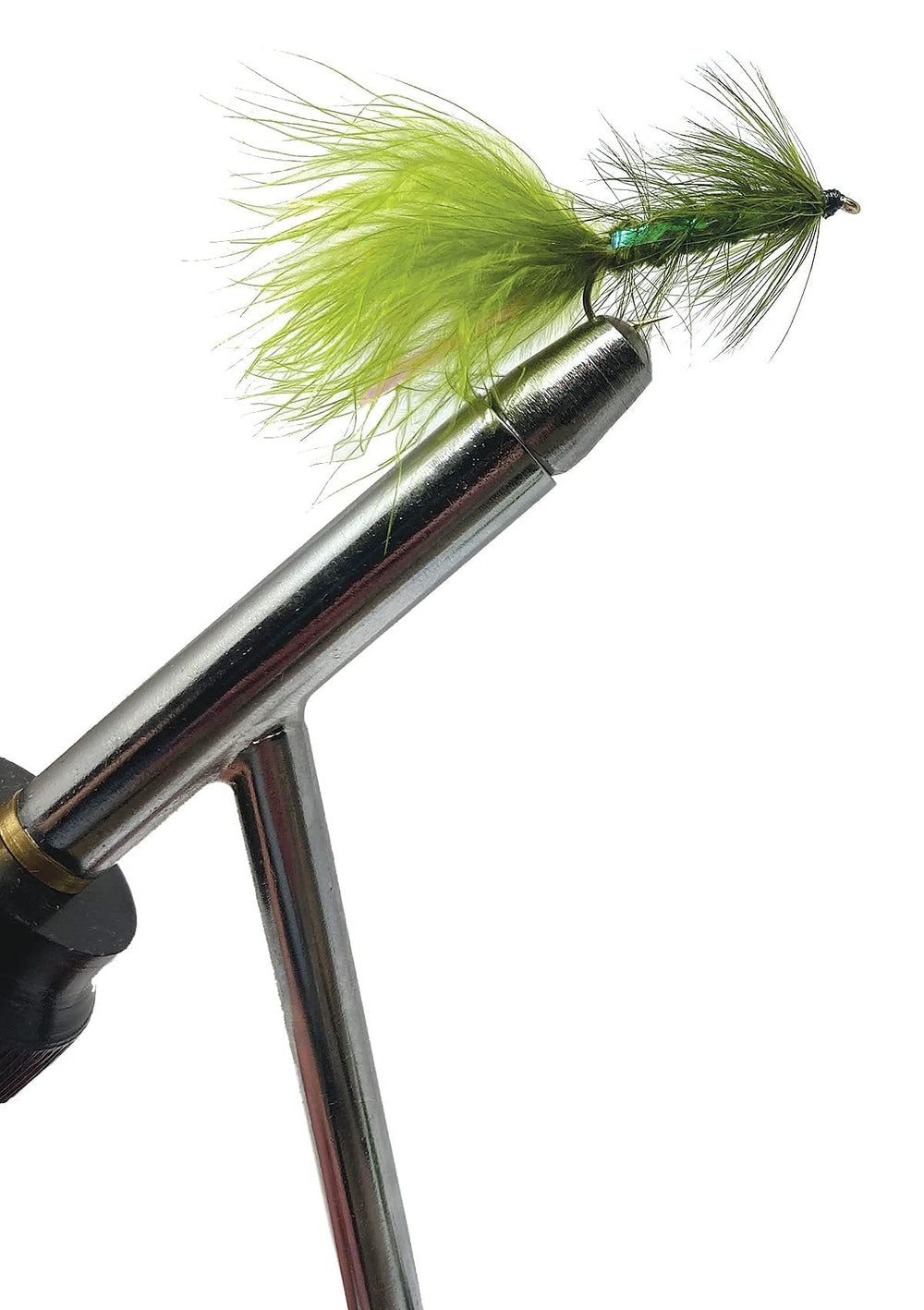Creative Angler Wheel Vise compact setup ideal for beginner fly tiers.