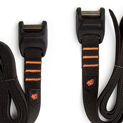 Creatures of Leisure Wrap Wrax buckle and pads securing boards for safe road travel.