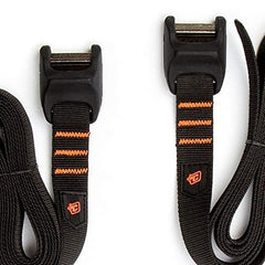 Creatures of Leisure Wrap Wrax buckle and pads securing boards for safe road travel.