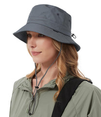 Creekstone sun hat grey front view