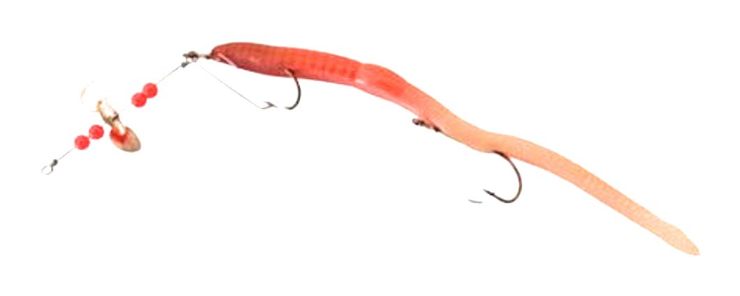 Creme Lure 6-inch Rigged Scoundrel Live Color image highlights a ready-to-use rig.