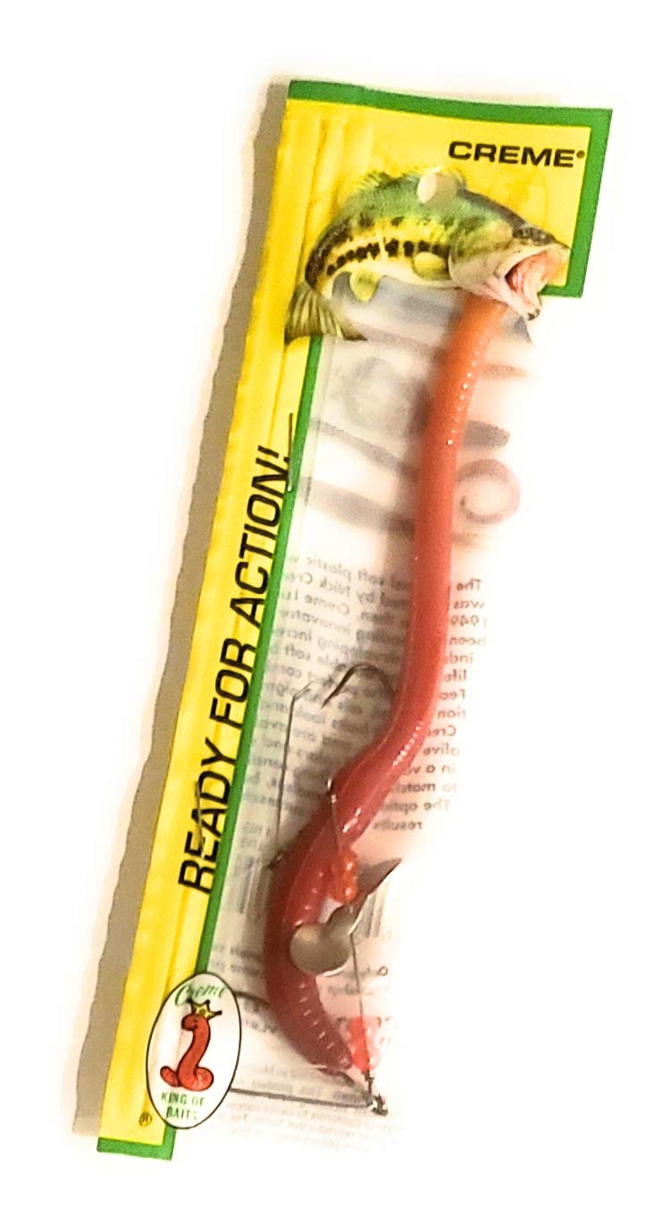 Creme Lure 6-inch Scoundrel Live image, ready-to-use lure for versatile fishing.