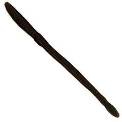 Creme Scoundrel Worm 6-inch black bait for versatile bass fishing