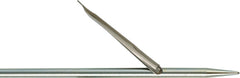 Cressi Barracuda 6-5 mm diameter spearshaft for robust bending resistance.