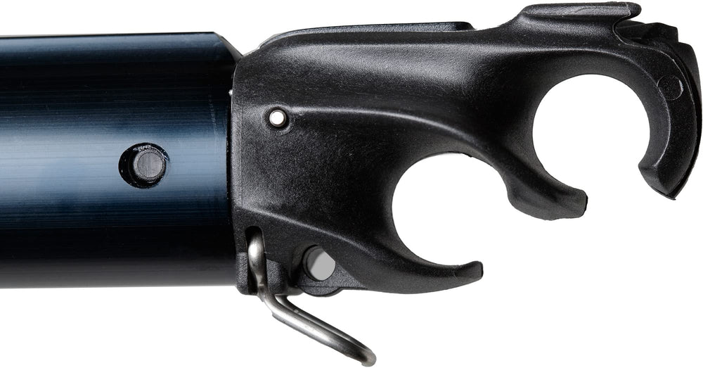 Cressi Cherokee Exo Sling 90cm open muzzle reduces friction during banding.
