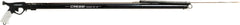 Cressi Comanche Rail 90 barrel closeup emphasizes anti-corrosion aluminum and reinforced barrel.