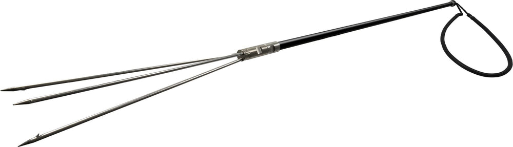 Cressi FG1 pole spear in hand for precision underwater hunting.