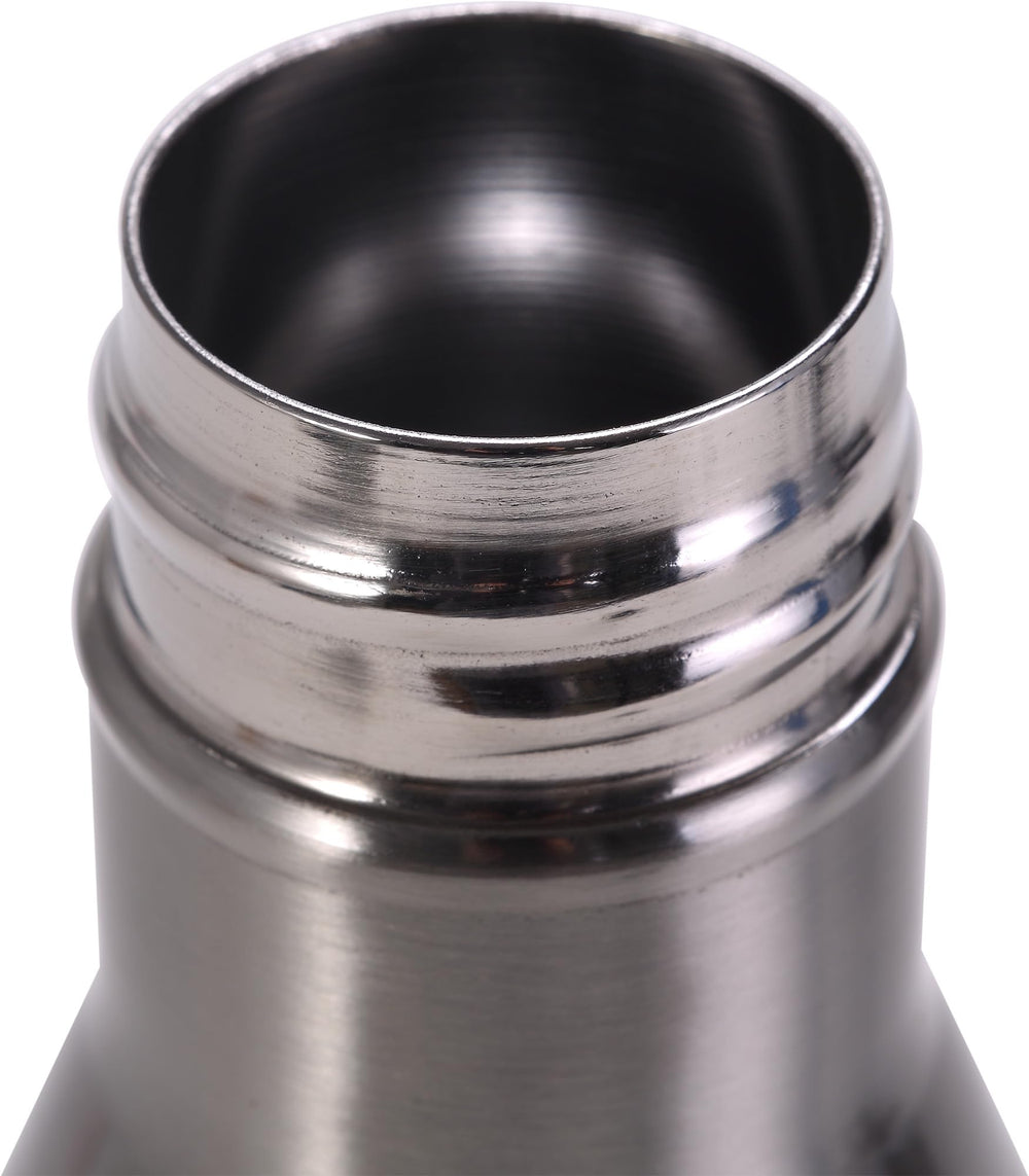Cressi H2O double-wall bottle stainless steel body; lightweight insulation for hot or cold drinks.