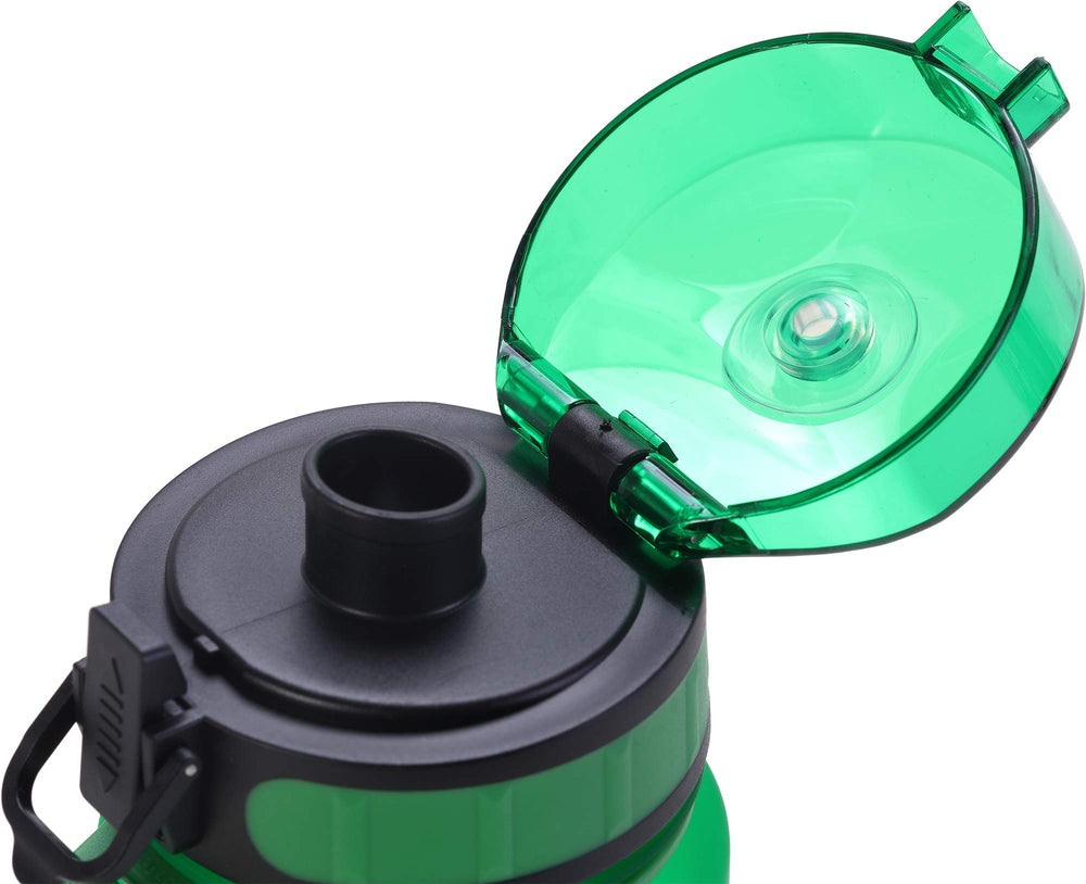 Cressi H2O Frosted bottle fits most cup holders for easy transport.