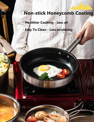 CretFine EssentialKit-nesting-cookware shows space-saving stack for backpack travel.