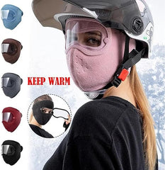 CREXEMI removable goggles integrated for clear visibility in wind