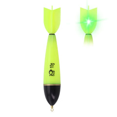 CRIDENG LED rocket float improves day and night visibility for night fishing