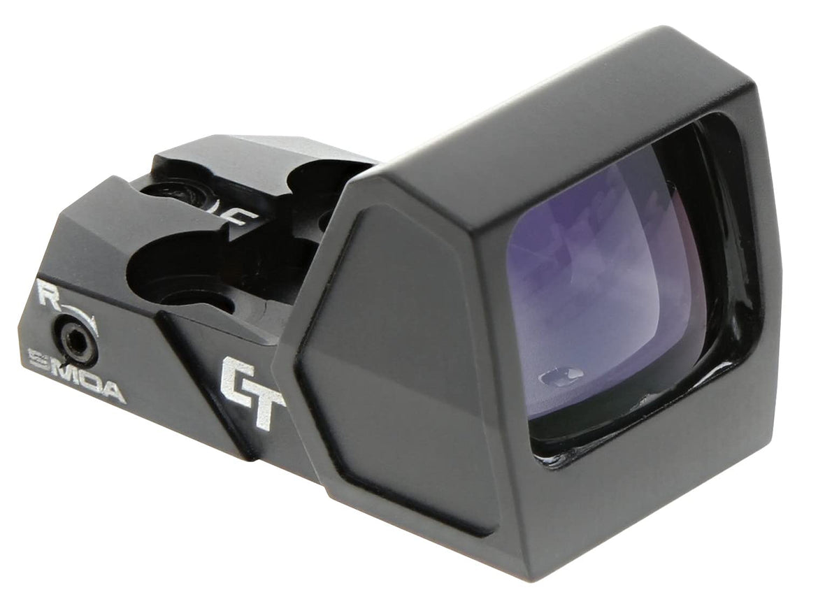 Crimson Trace CT RAD Micro Pro Green Dot side view enhances fast target acquisition in any lighting