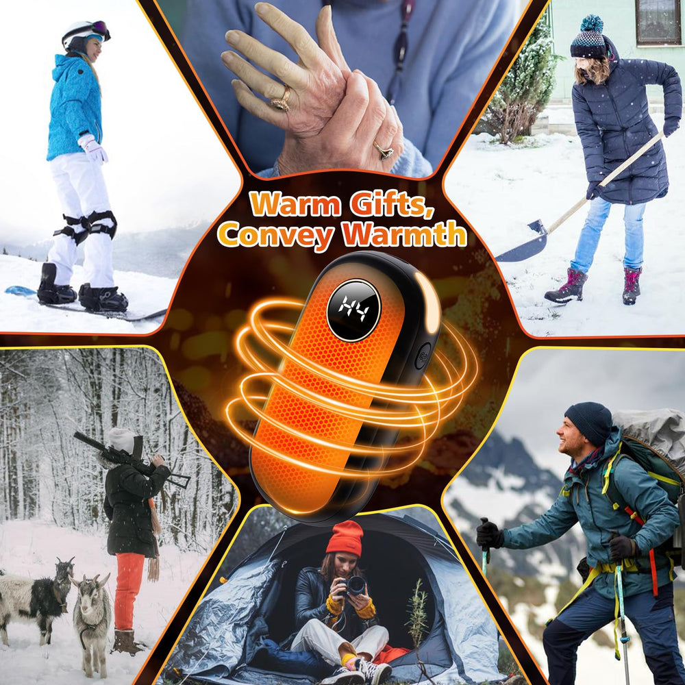 CRISLEX hand warmers aviation-grade aluminum shell for durability
