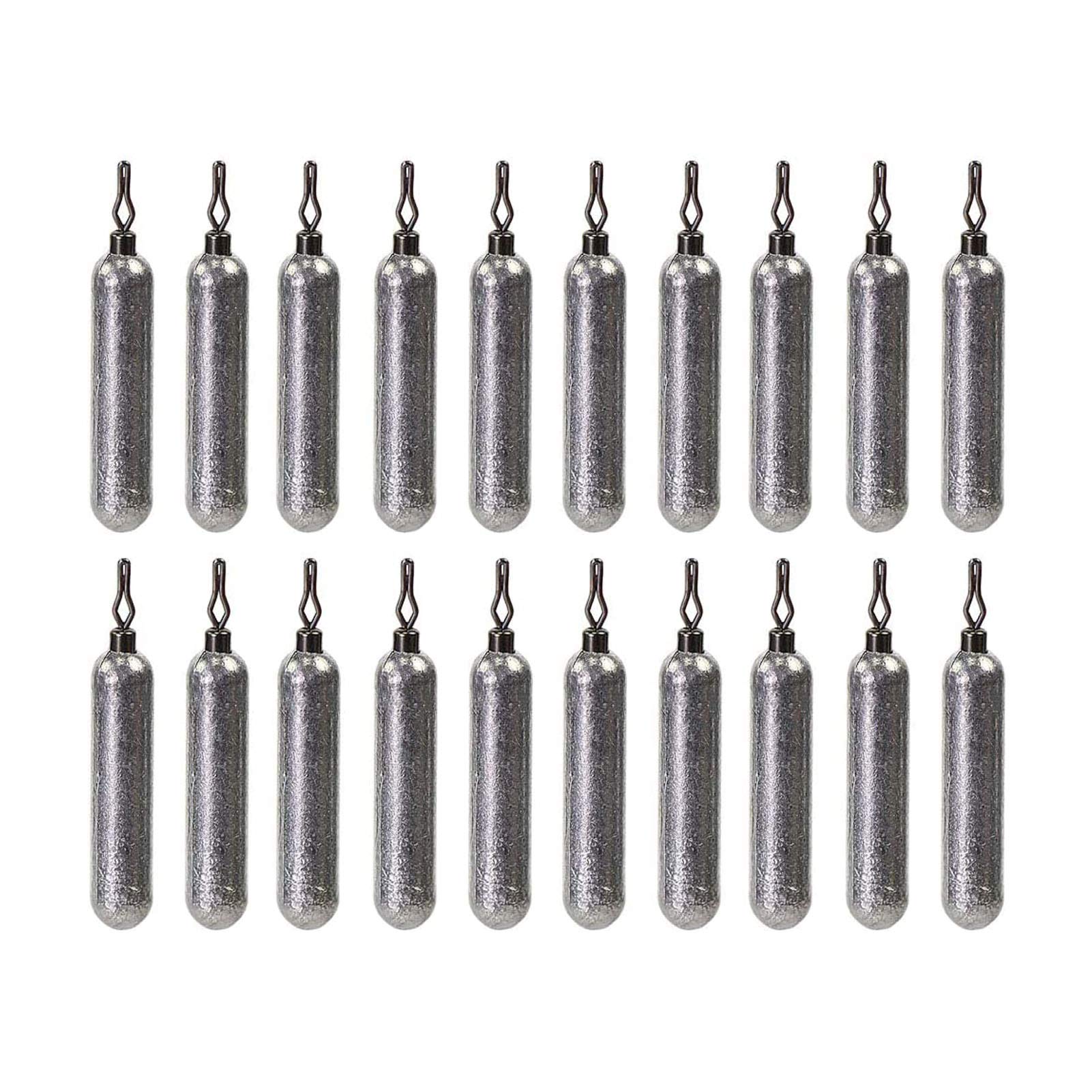 Croch 1/4 oz Drop Shot Weights - 20 pack in resealable bag