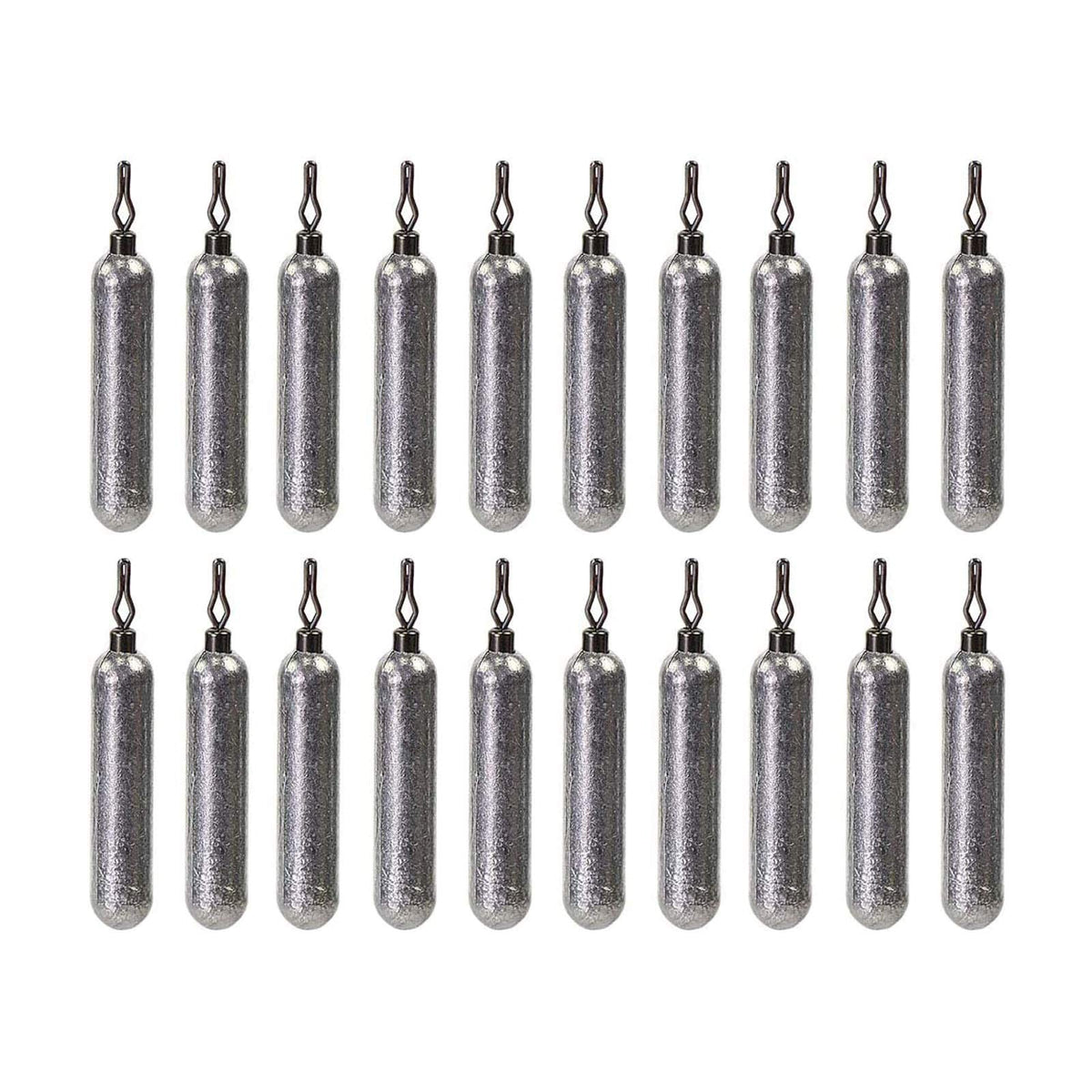 Croch 1/4 oz Drop Shot Weights - 20 pack in resealable bag
