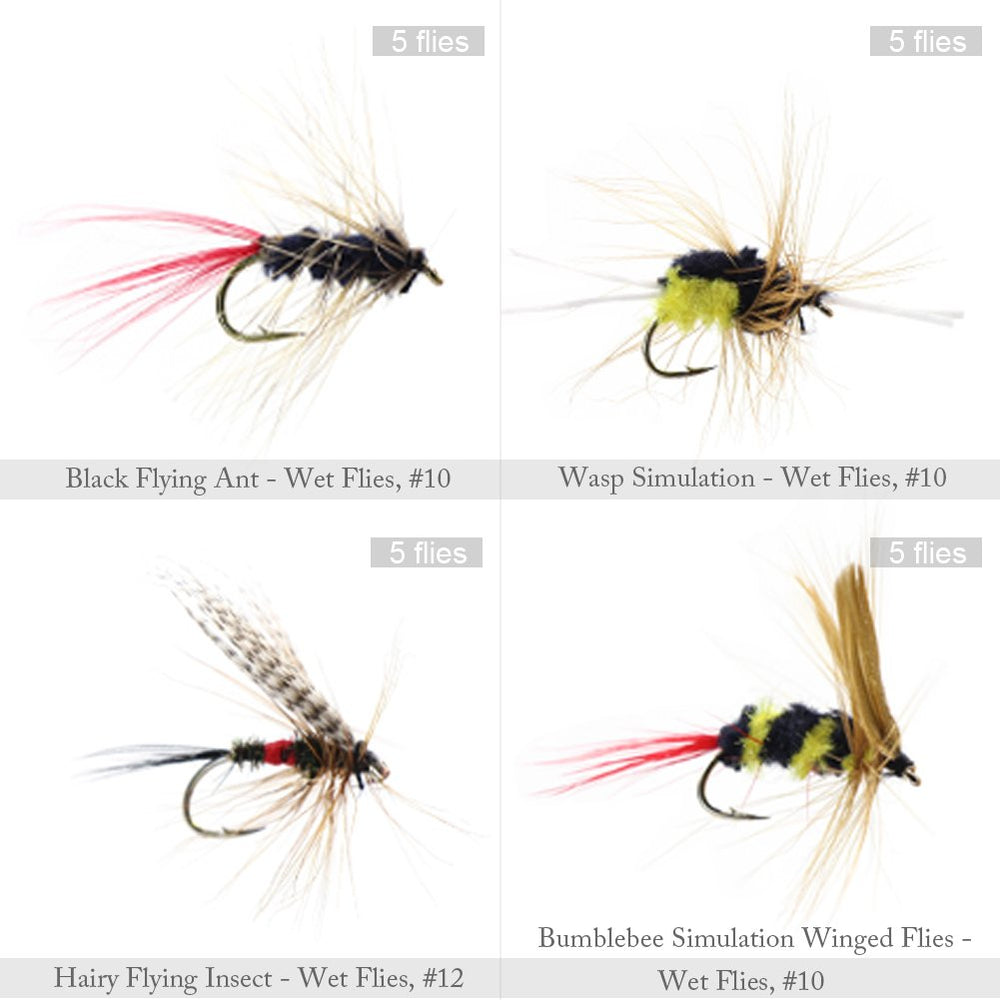 Vibrant color assortment for various water conditions