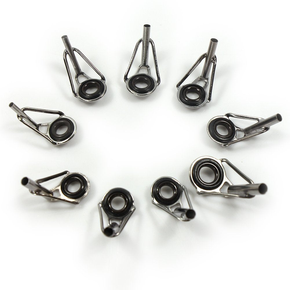 Assorted rod tips suitable for spinning and casting rods