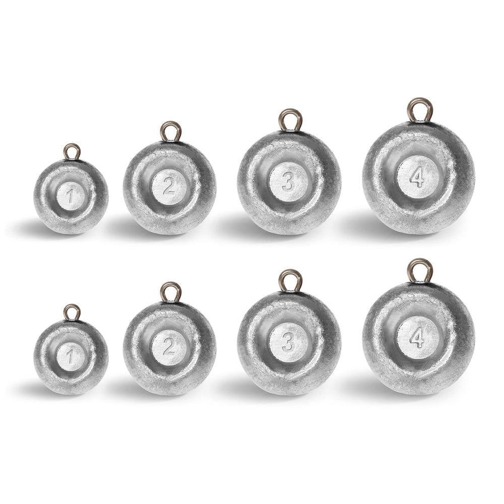 Croch Disc Sinkers 1oz for saltwater fishing