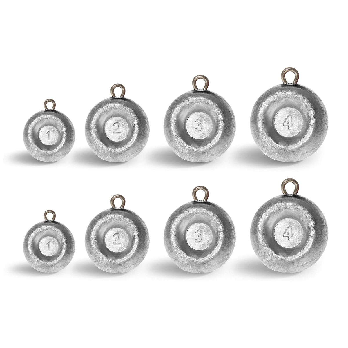 Croch Disc Sinkers 1oz for saltwater fishing