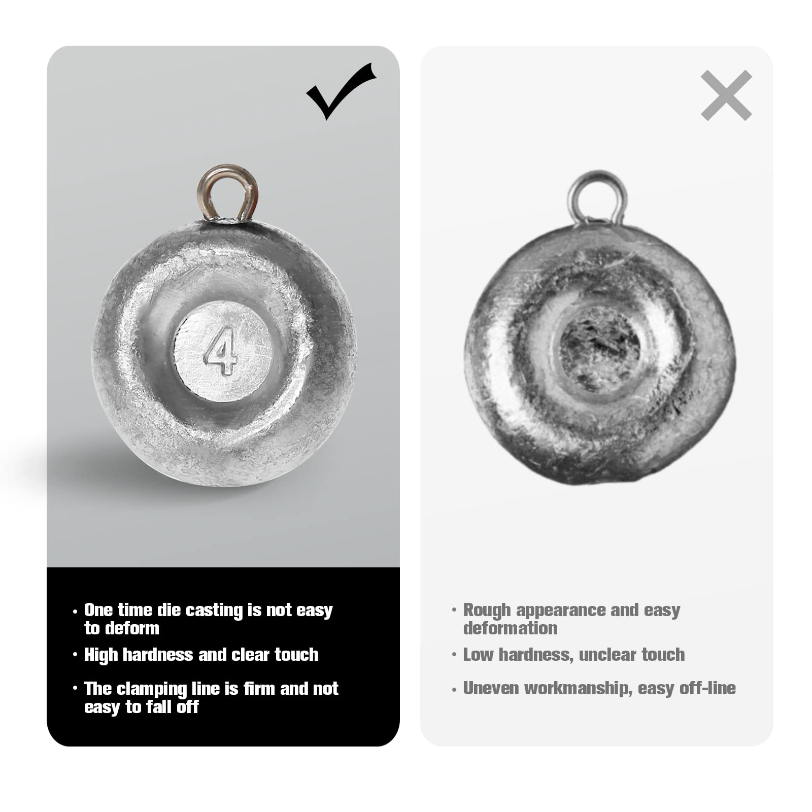 Flat round Croch Disc Sinker design
