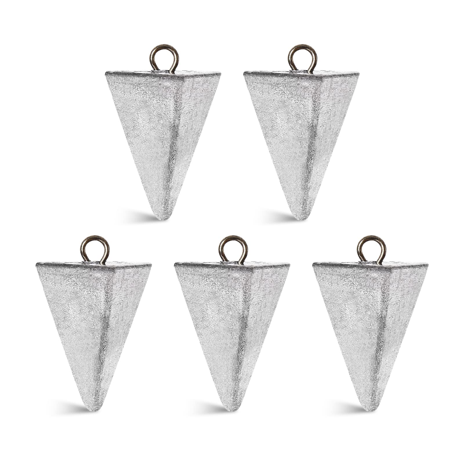 Croch pyramid sinker 1oz saltwater fishing weight