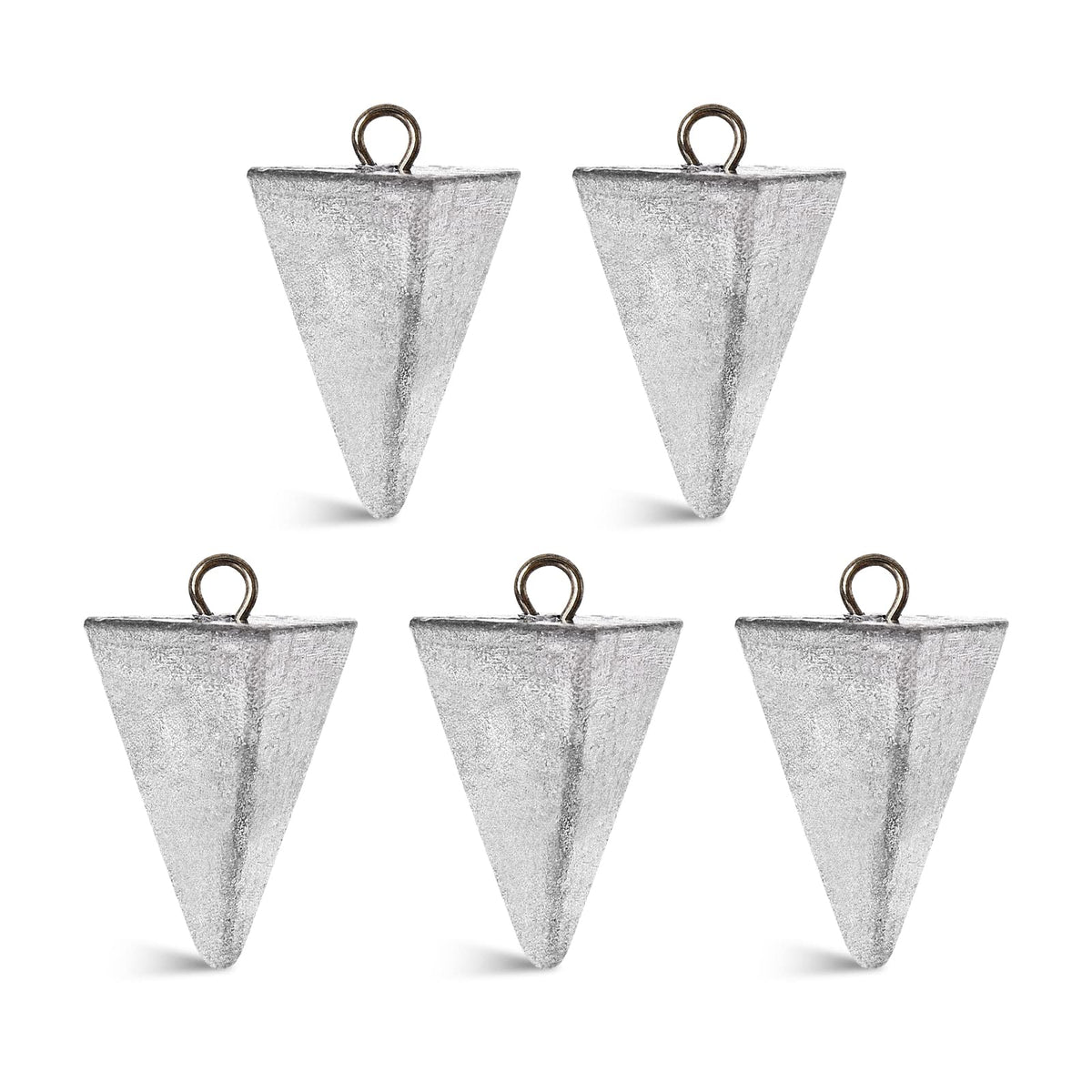 Croch Pyramid Sinker 1oz for saltwater fishing
