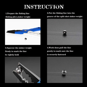 Removable split-shot weight 1.0 g (0.035 oz) – 100pcs