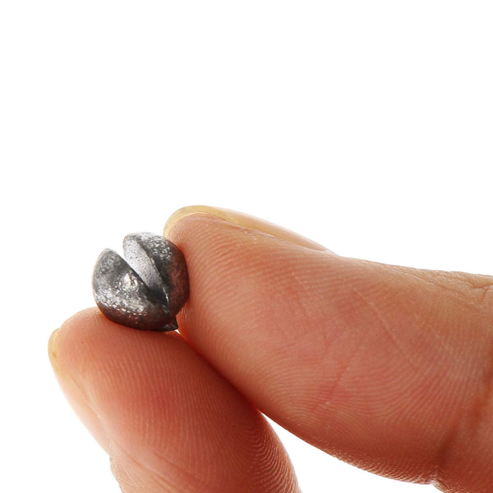Removable split-shot weight 1.5 g (0.053 oz) – 30pcs