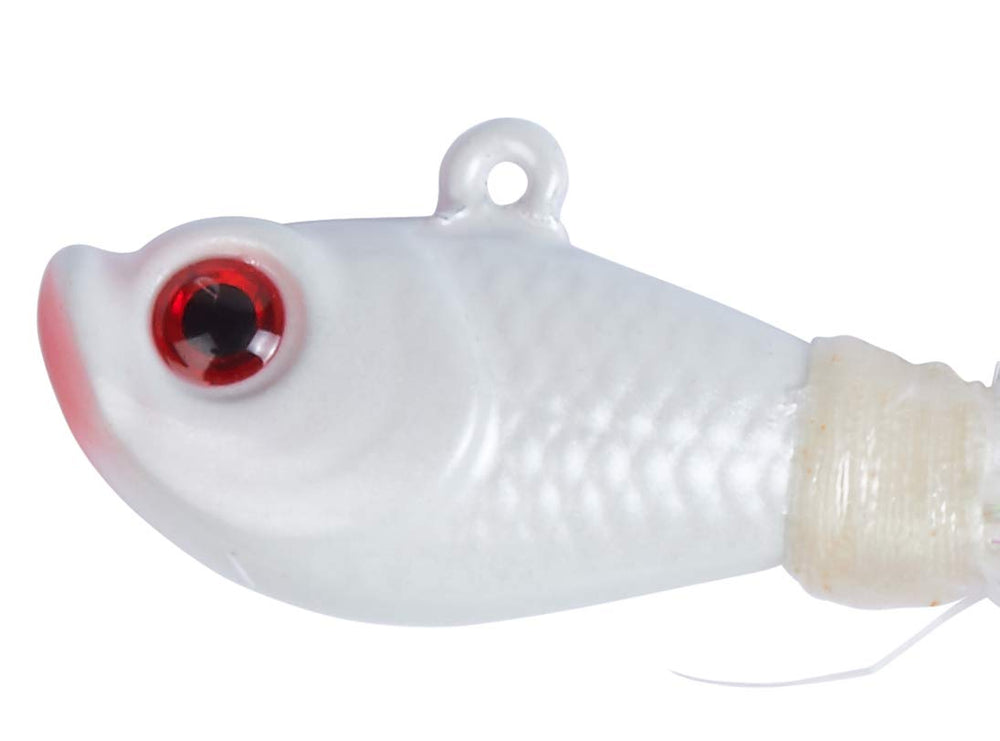 Bucktail Jig head with life-like eyes