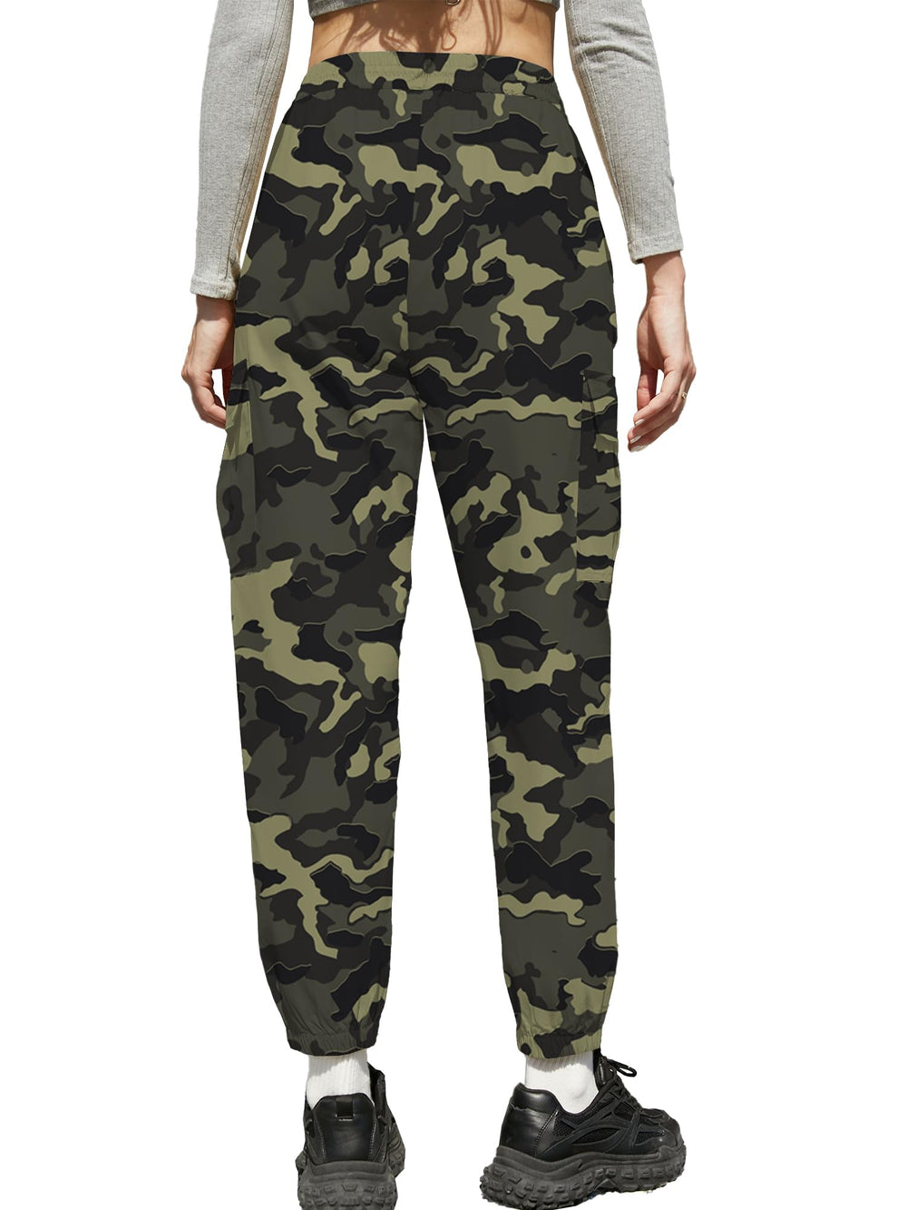 Cromoncent women's cargo pants ideal for outdoor activities like hiking or camping.